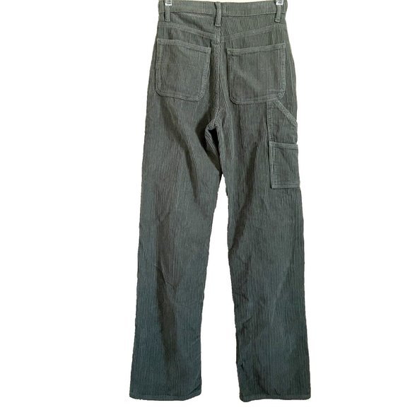 Reformation Wilder Painter High Rise Wide Leg Corduroy Pants Women's Size 25 NWT - Picture 2 of 12